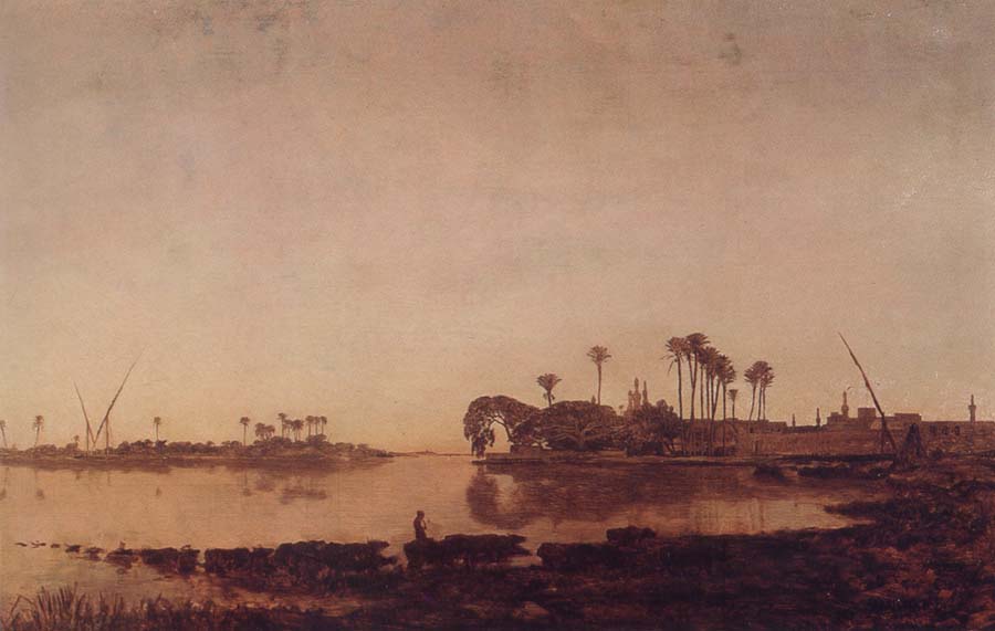 The Banks of the Nile at Damanhur